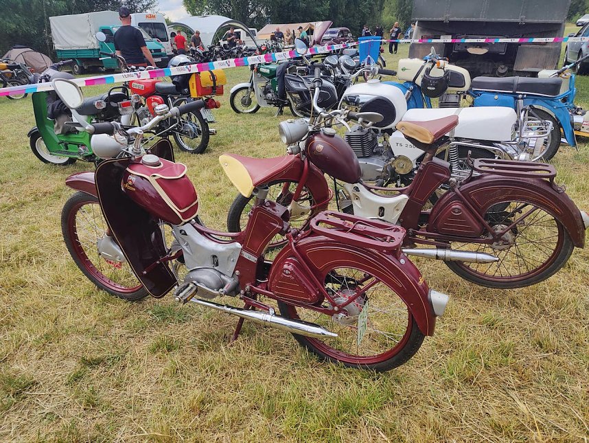 Peter Blei beim Motorradtreff in Harzungen