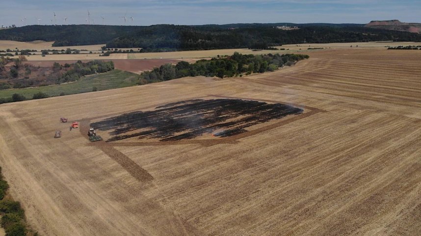 Fl&auml;chenbrand bei Gro&szlig;furra