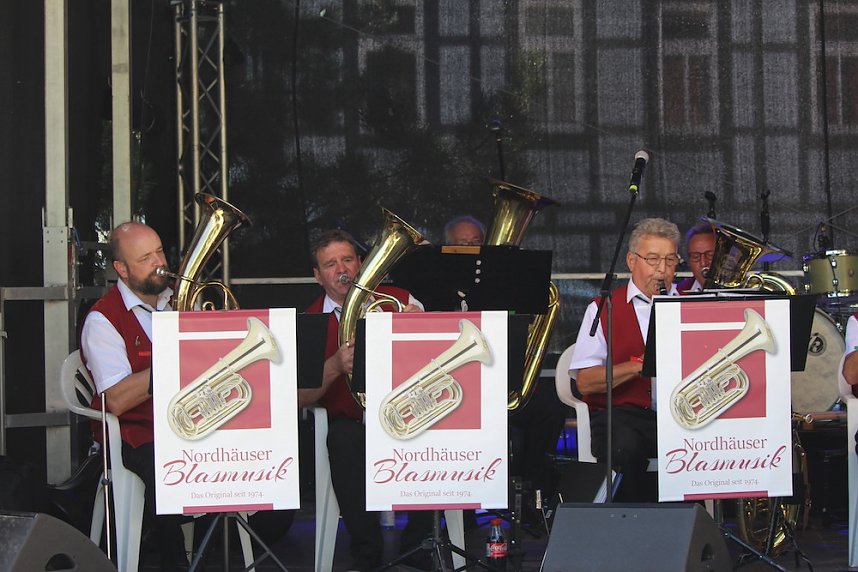 das 26. Altstadtfest in Nordhausen ist er&ouml;ffnet