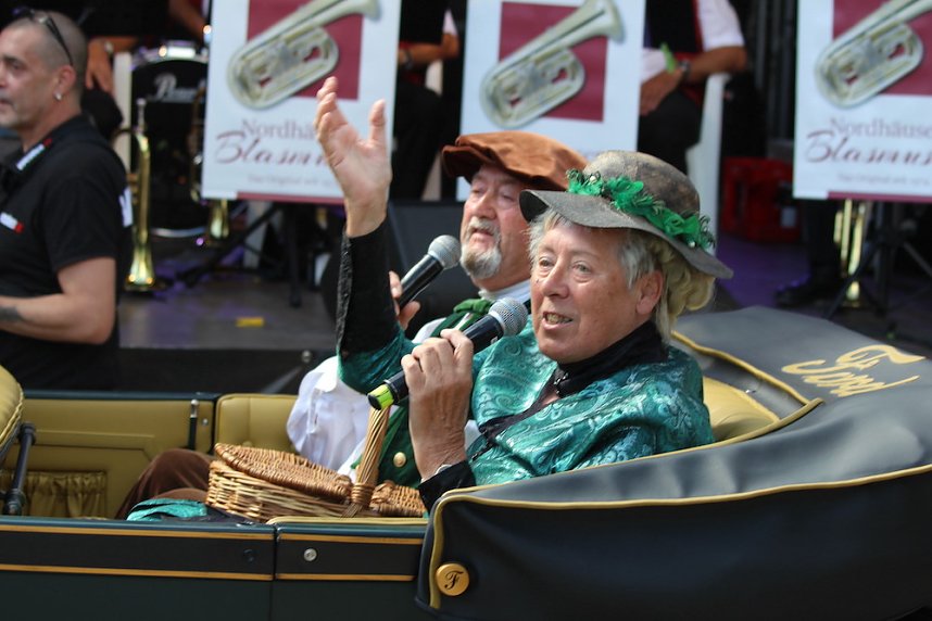 das 26. Altstadtfest in Nordhausen ist er&ouml;ffnet