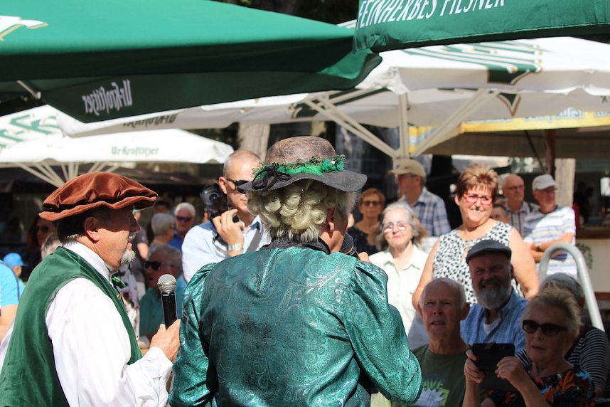 das 26. Altstadtfest in Nordhausen ist er&ouml;ffnet