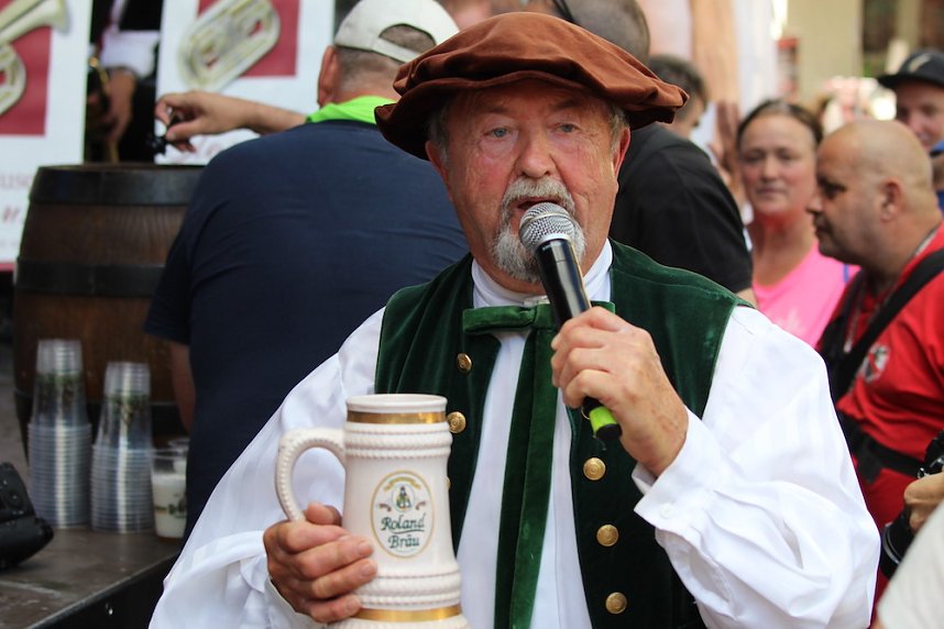 das 26. Altstadtfest in Nordhausen ist er&ouml;ffnet