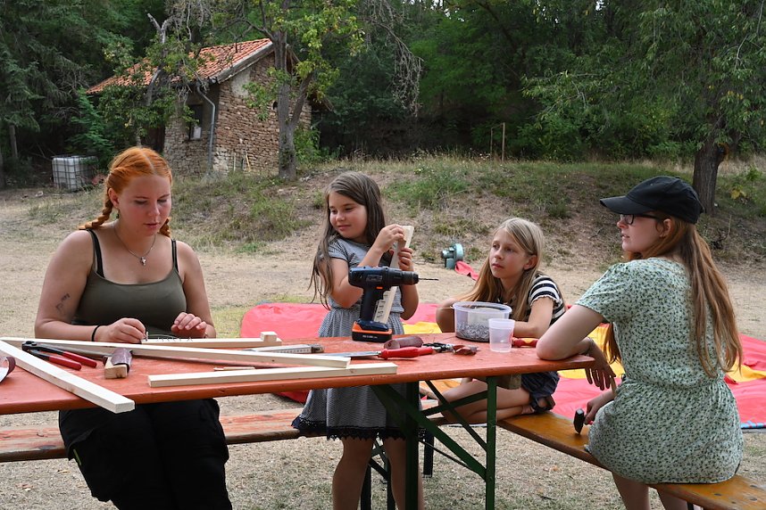 Letzter Tag im KILA-Handwerkercamp