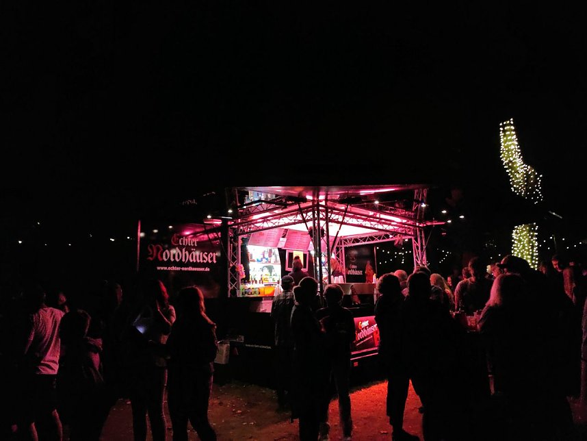 Superstimmung beim Livekonzert im Park