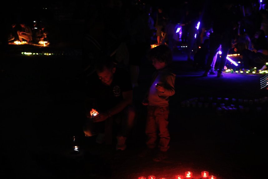 Lichterfest auf dem Petersberg