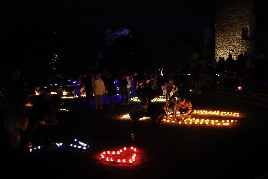 Lichterfest auf dem Petersberg