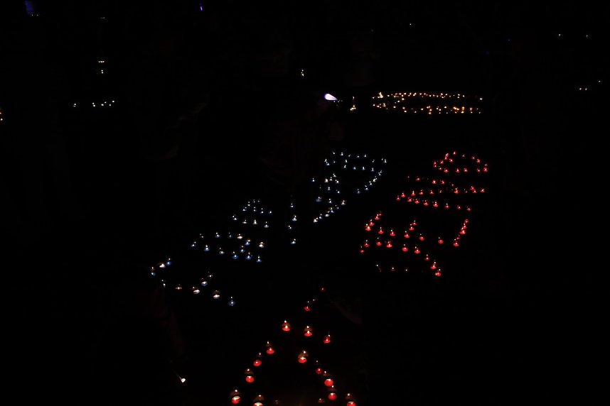 Lichterfest auf dem Petersberg