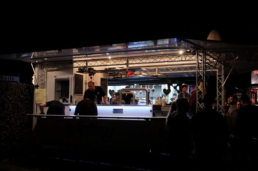 Peter Blei unterwegs auf dem Lichterfest