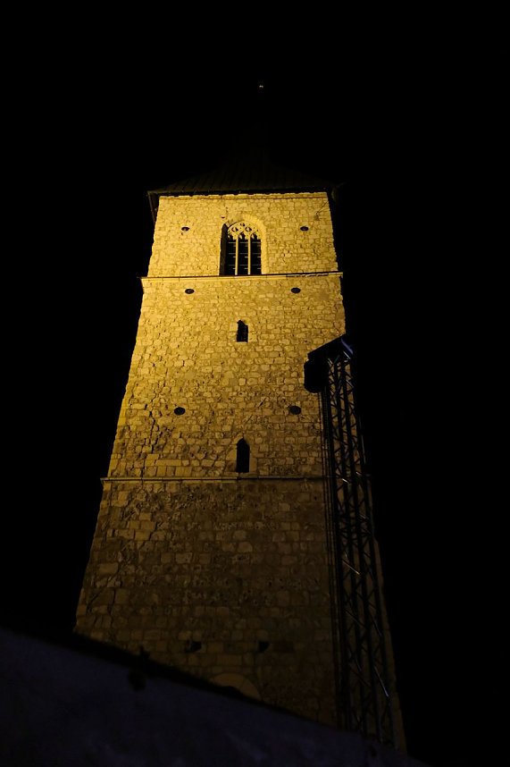 Peter Blei unterwegs auf dem Lichterfest