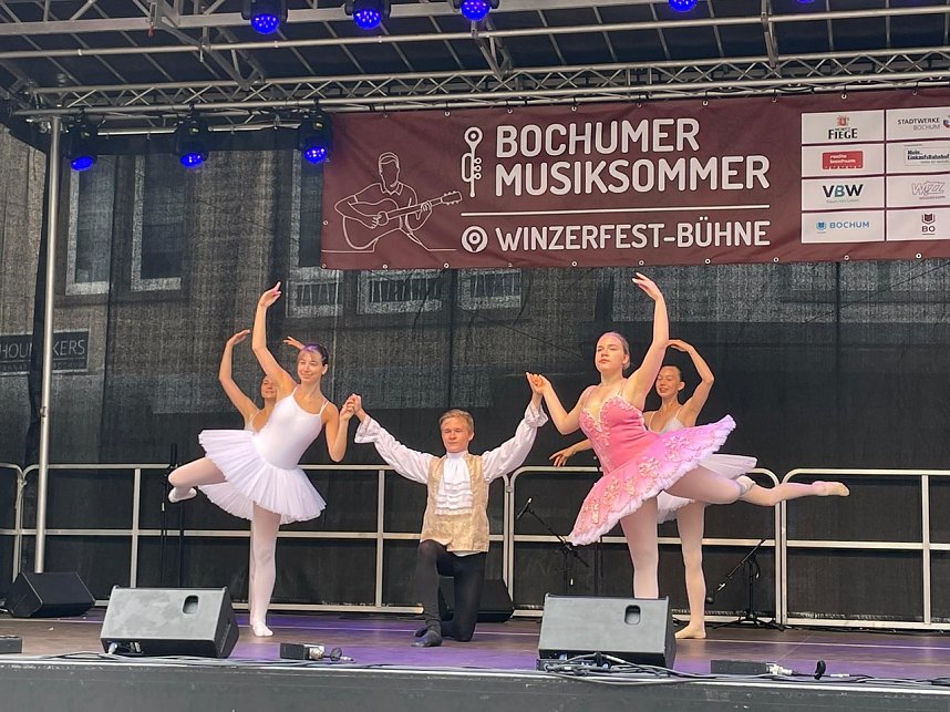 Nordh&auml;user Delegation beim Bochumer Musiksommer