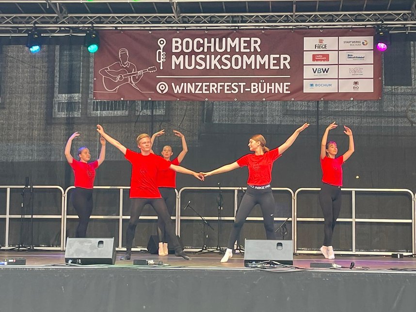 Nordh&auml;user Delegation beim Bochumer Musiksommer