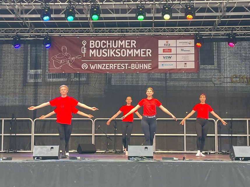 Nordh&auml;user Delegation beim Bochumer Musiksommer