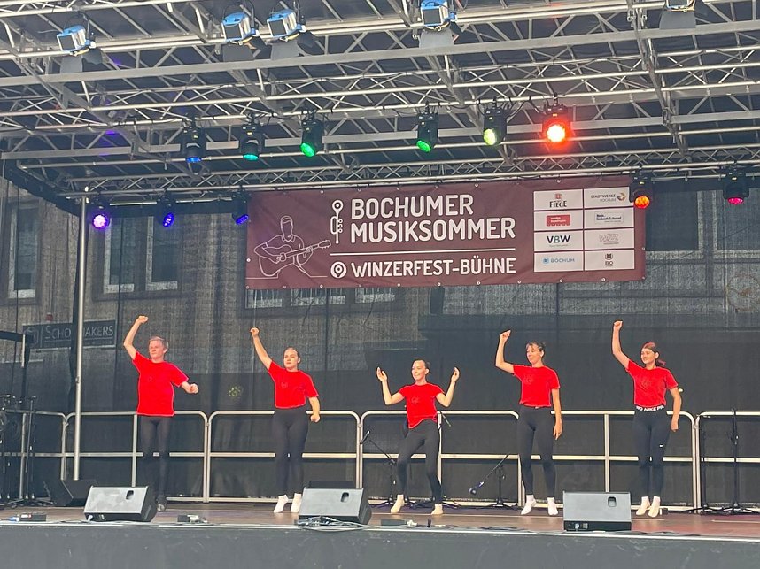 Nordh&auml;user Delegation beim Bochumer Musiksommer