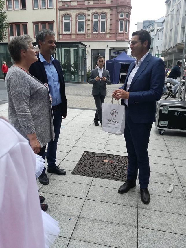 Nordh&auml;user Delegation beim Bochumer Musiksommer