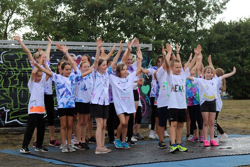 Tanzen und Graffiti beim Talentcampus in Werther