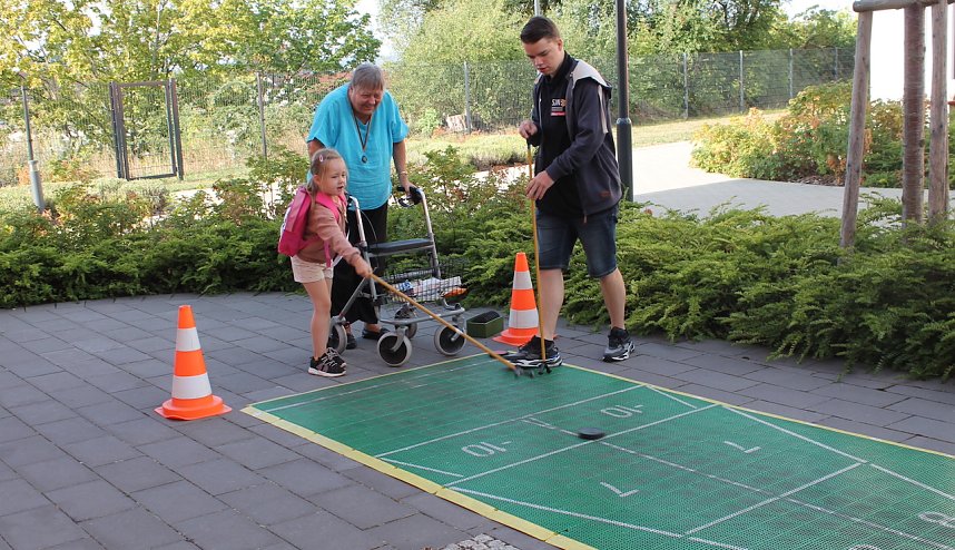 Sportfest im Pflegeheim