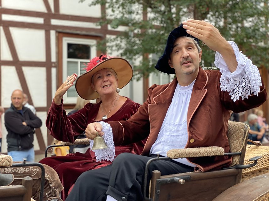 Graf und Gr&auml;fin vom neuen Schloss