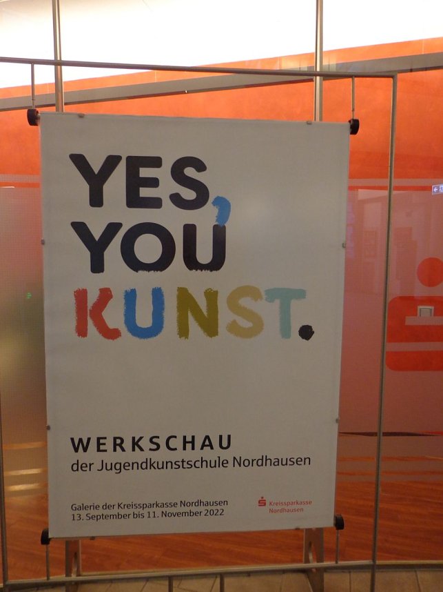Ausstellung YES, YOU KUNST in der KSK-Galerie