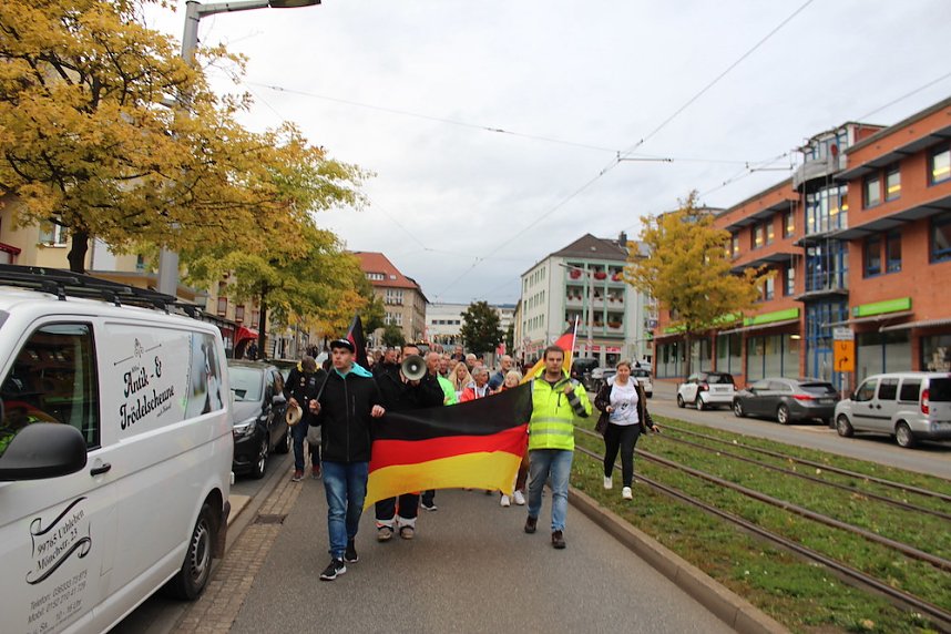 "B&uuml;rgerbewegung" durch die Nordh&auml;user Innenstadt