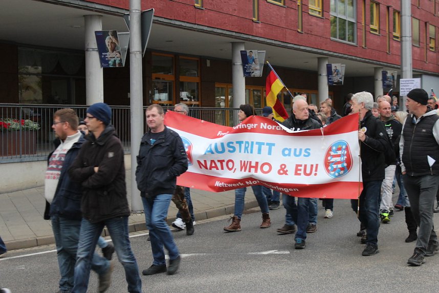 "B&uuml;rgerbewegung" durch die Nordh&auml;user Innenstadt