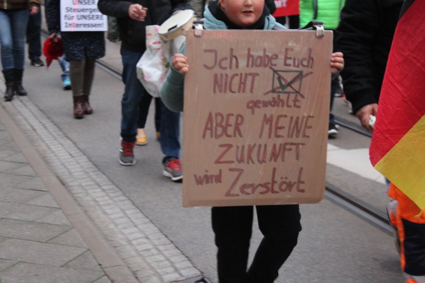 "B&uuml;rgerbewegung" durch die Nordh&auml;user Innenstadt