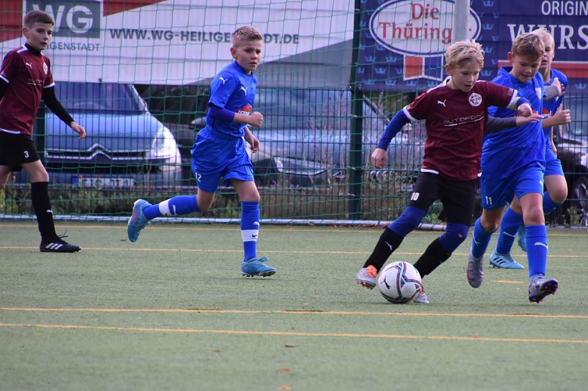 Wackers E1 gegen den Nachwuchs des FC 1911 Heiligenstadt