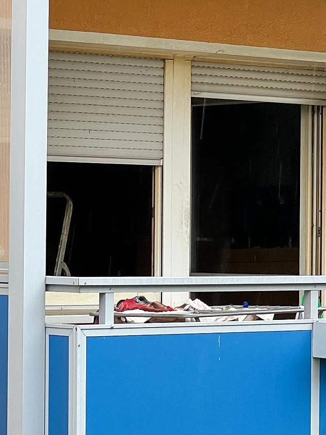 Wohnungsbrand heute Vormittag 