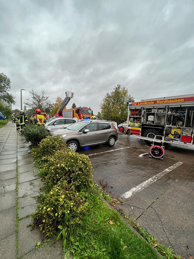 Wohnungsbrand heute Vormittag 
