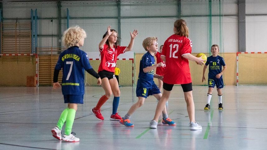 NSV-Handballer aller Altersklassen waren am Wochenende im Einsatz