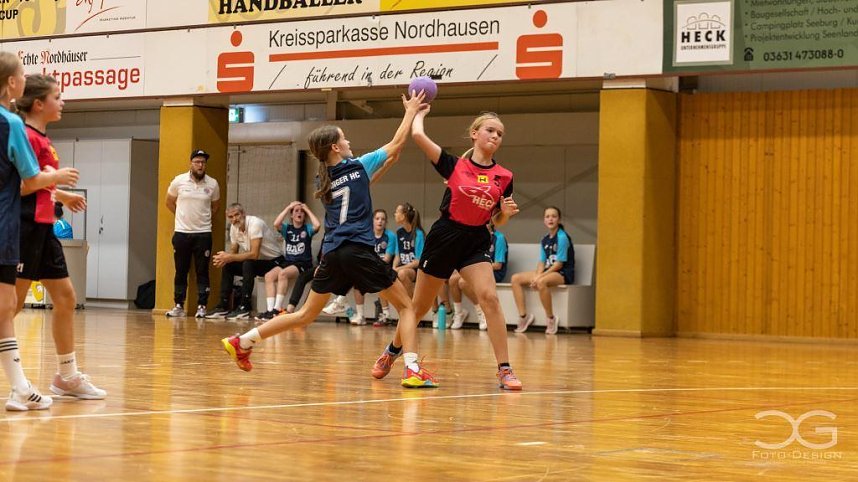 NSV-Handballer aller Altersklassen waren am Wochenende im Einsatz