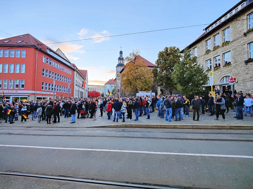 Abendlicher Spaziergang in Nordhausen