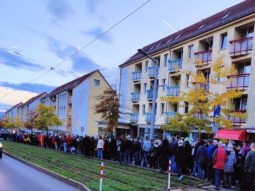 Abendlicher Spaziergang in Nordhausen