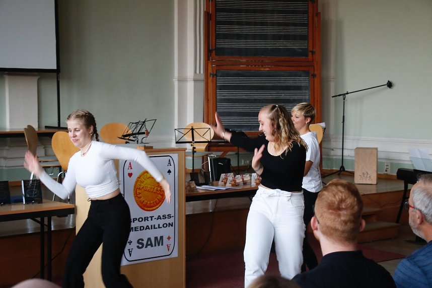 Die diesj&auml;hrigen "Sport-Asse" des Humboldt-Gymnasiums