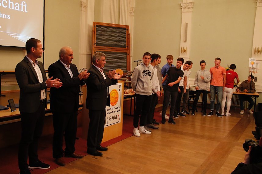 Die diesj&auml;hrigen "Sport-Asse" des Humboldt-Gymnasiums