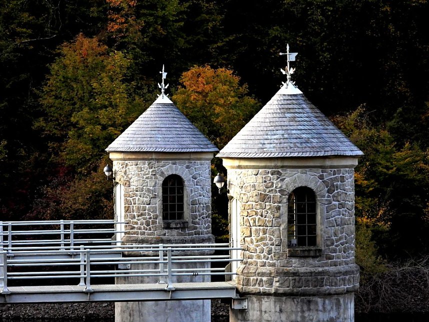 Peter Blei an der Talsperre Neustadt