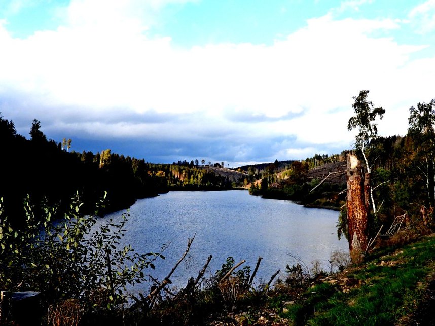 Peter Blei an der Talsperre Neustadt