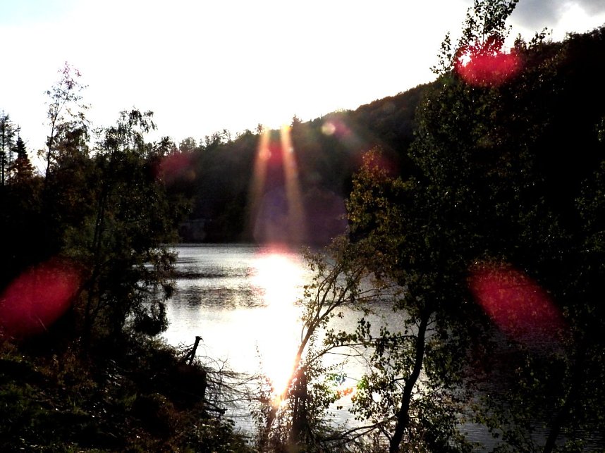 Peter Blei an der Talsperre Neustadt