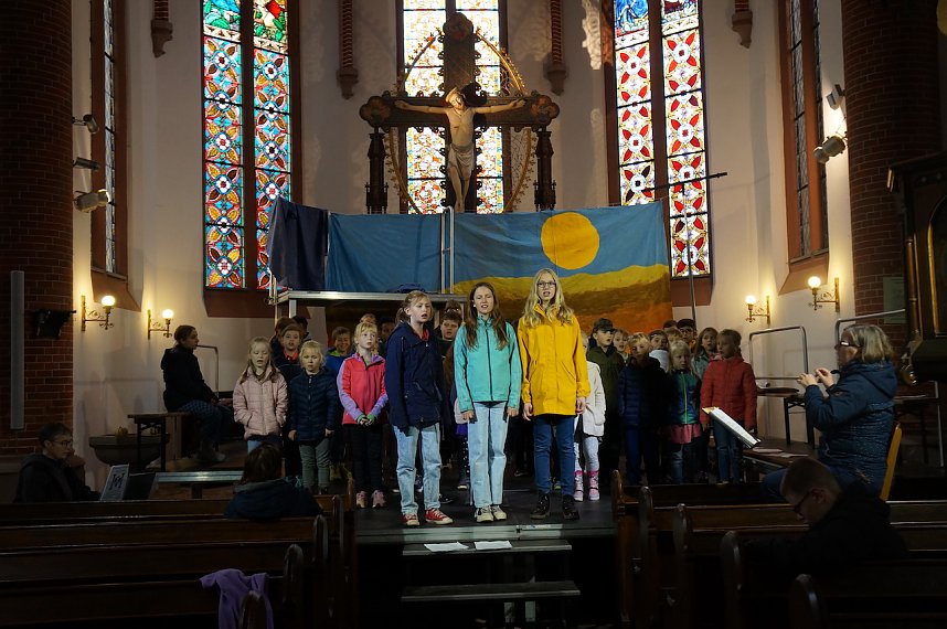 Probenarbeiten zum Kinder-Musical in Ilfeld