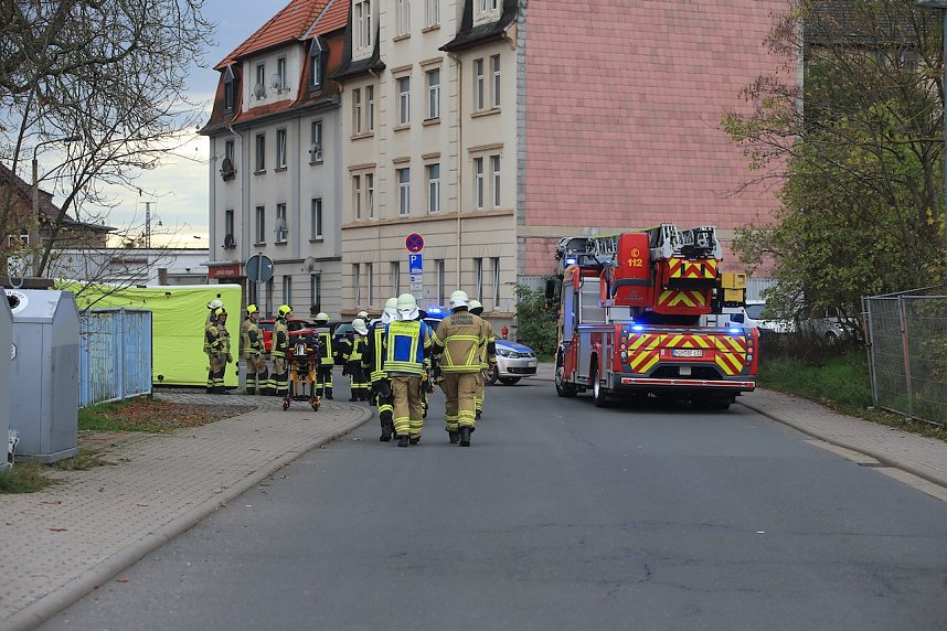 Gro&szlig;einsatz in der Bruno-Kunzte-Stra&szlig;e