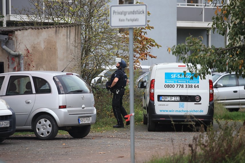 Gro&szlig;einsatz in der Bruno-Kunzte-Stra&szlig;e