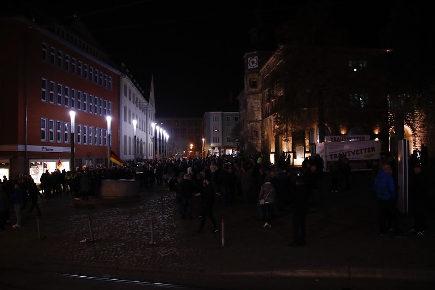 Montagsdemonstration in Nordhausen
