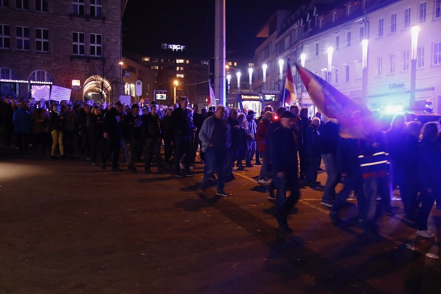 Montagsdemonstration in Nordhausen