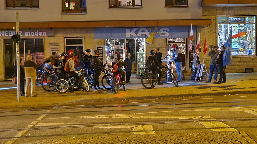 Montagsdemonstration in Nordhausen