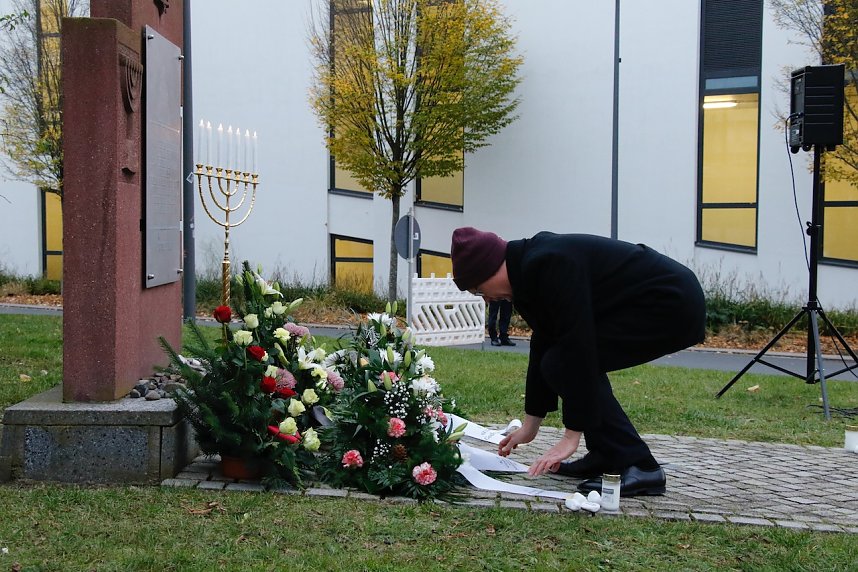 Gedenken an die Pogromnacht von 1938