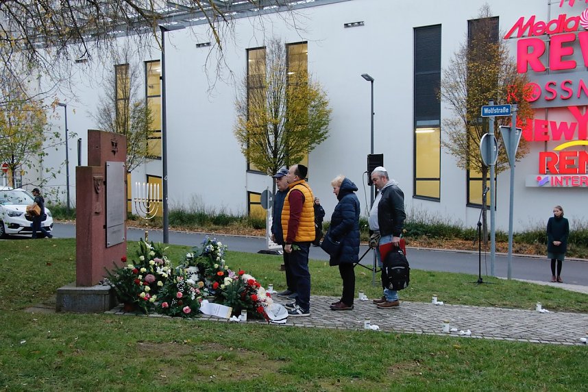 Gedenken an die Pogromnacht von 1938