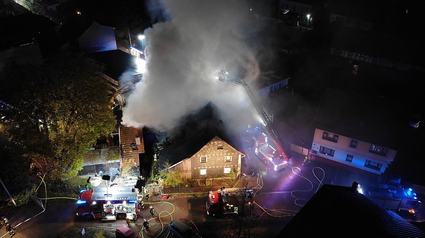 Gro&szlig;einsatz in Ilfeld