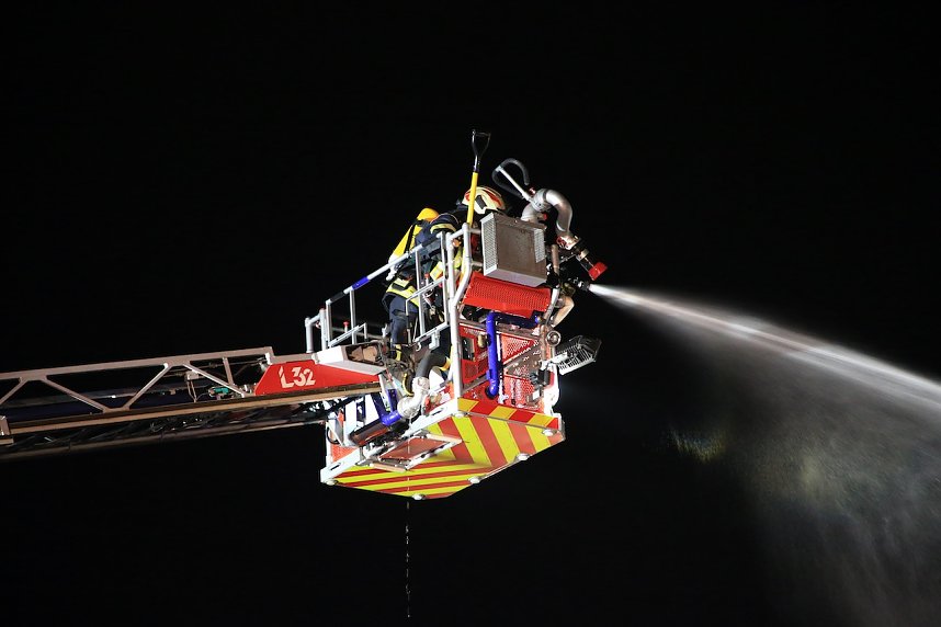 Gro&szlig;einsatz in Ilfeld