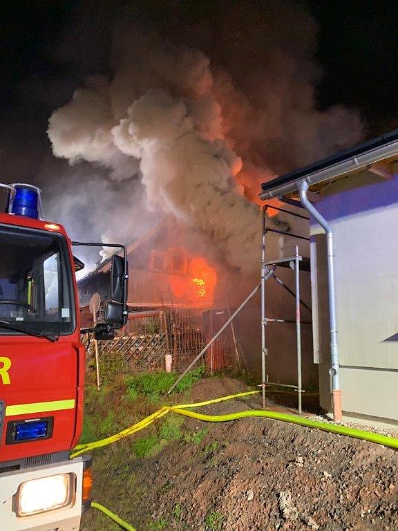 Wohnhausbrand in Ilfeld