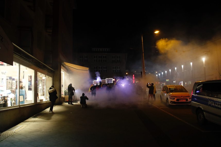 Montagsdemonstration in Nordhausen am 14. November