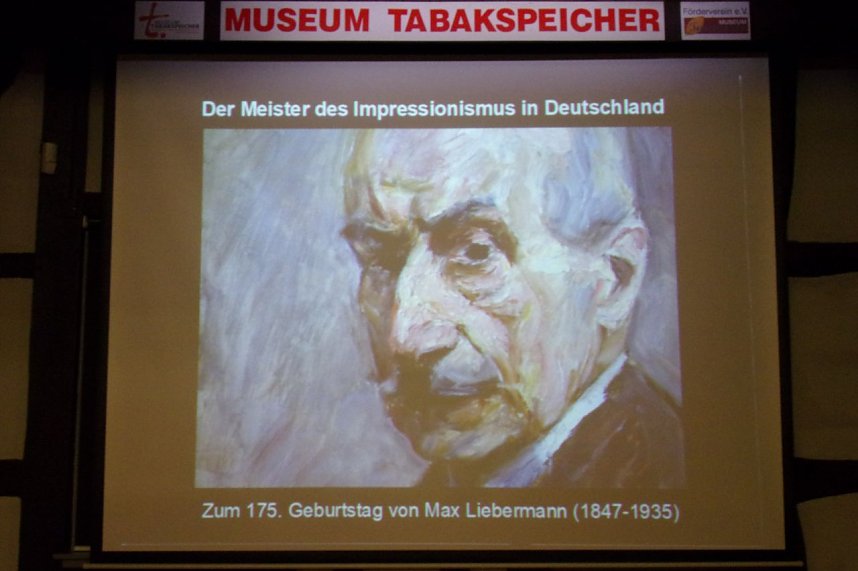 Liebermann-Vortrag im Tabakspeicher